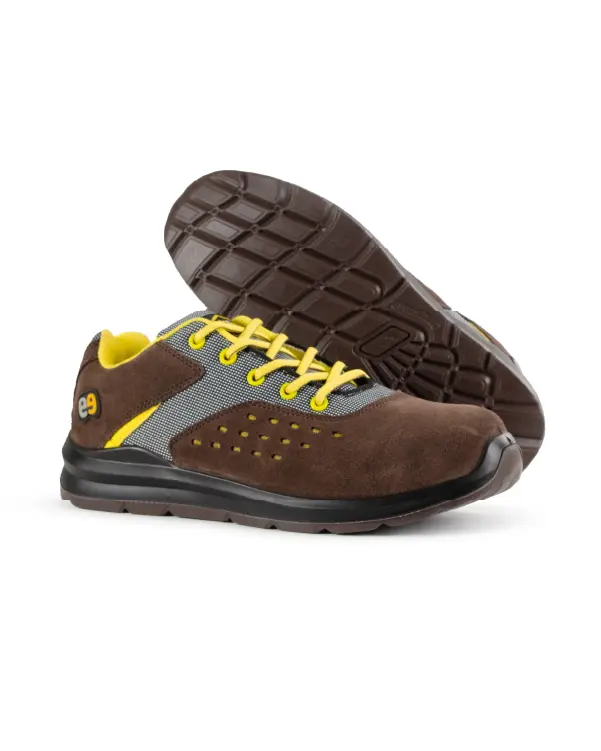 Zapato de seguridad Beework Anila S1 Marrón