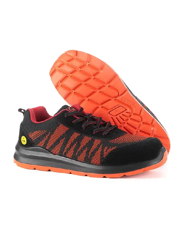Zapato de seguridad Beework Indra S3 Rojo