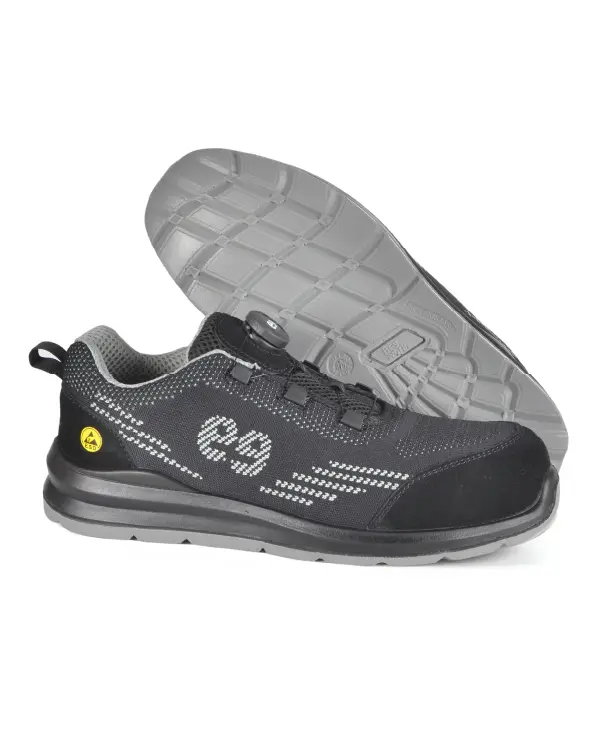 Zapato de seguridad Beework Marut S3 Gris