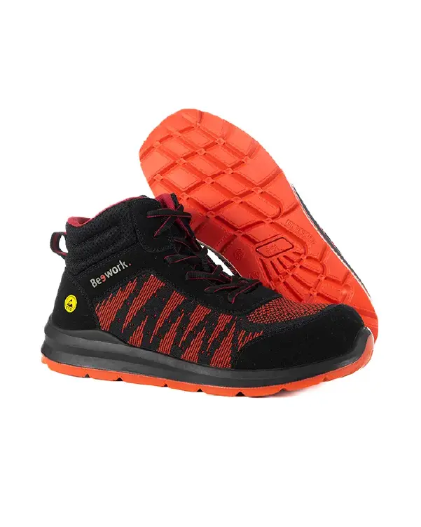 Bota de seguridad Beework Mitra S3 Rojo